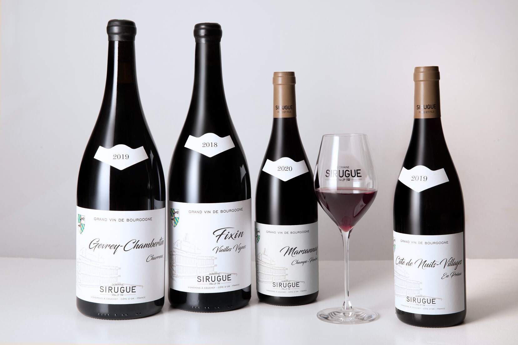 bouteille de vin Marsannay-la-Côte
